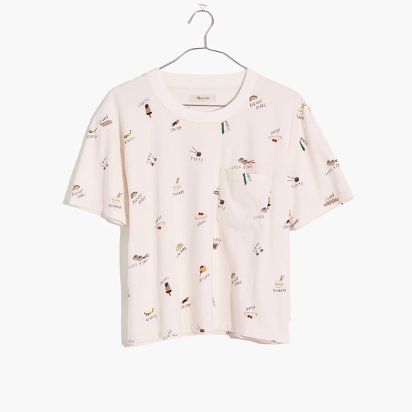 MADEWELL
Food Culture Easy Crop Pocket Tee - Picture 2 of 10